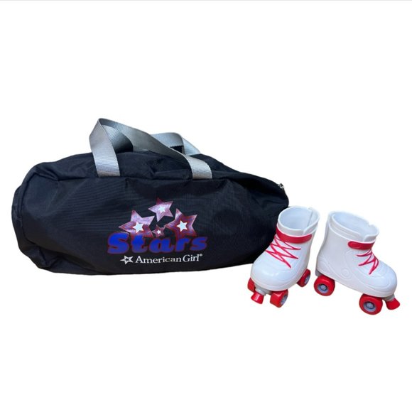 American Girl Truly Me All Star Hockey Bag & Roller Skates - Picture 1 of 7